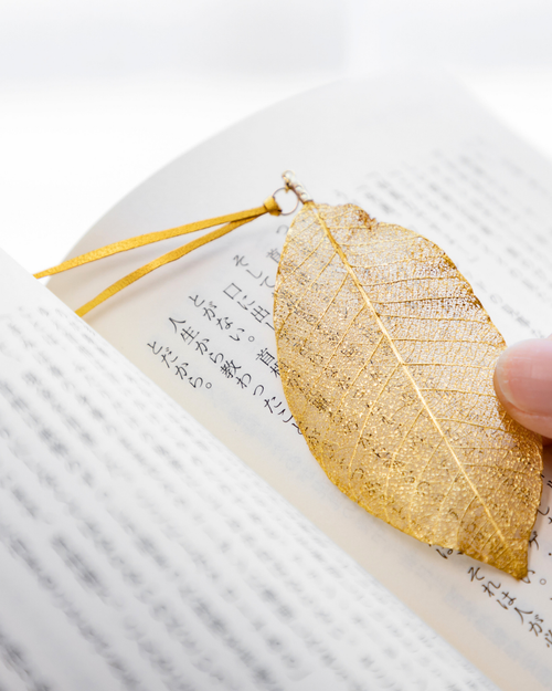 Gold Leaf Bookmark